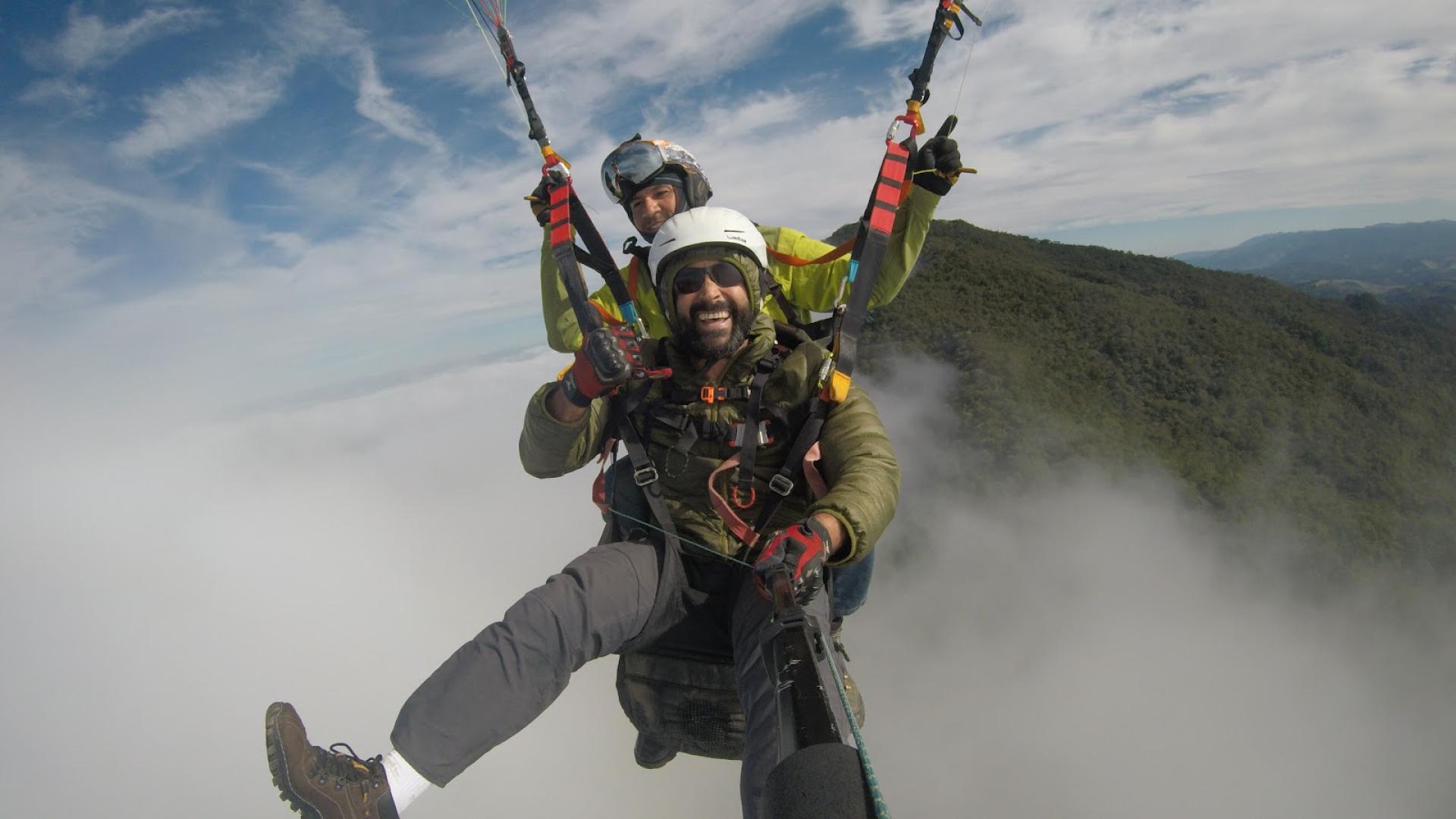 Vento Bravo Voo duplo Parapente Paraglider